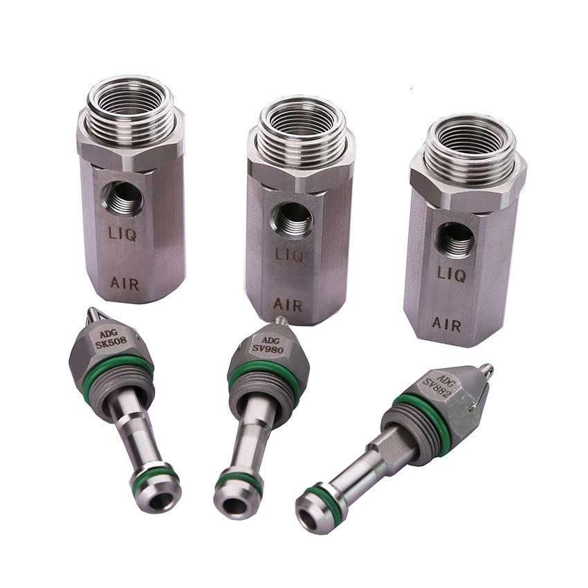 Dry Fog Ultrasonic Air Atomizing Nozzles